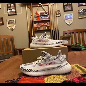 Yeezy zebra size 14 100% Authentic